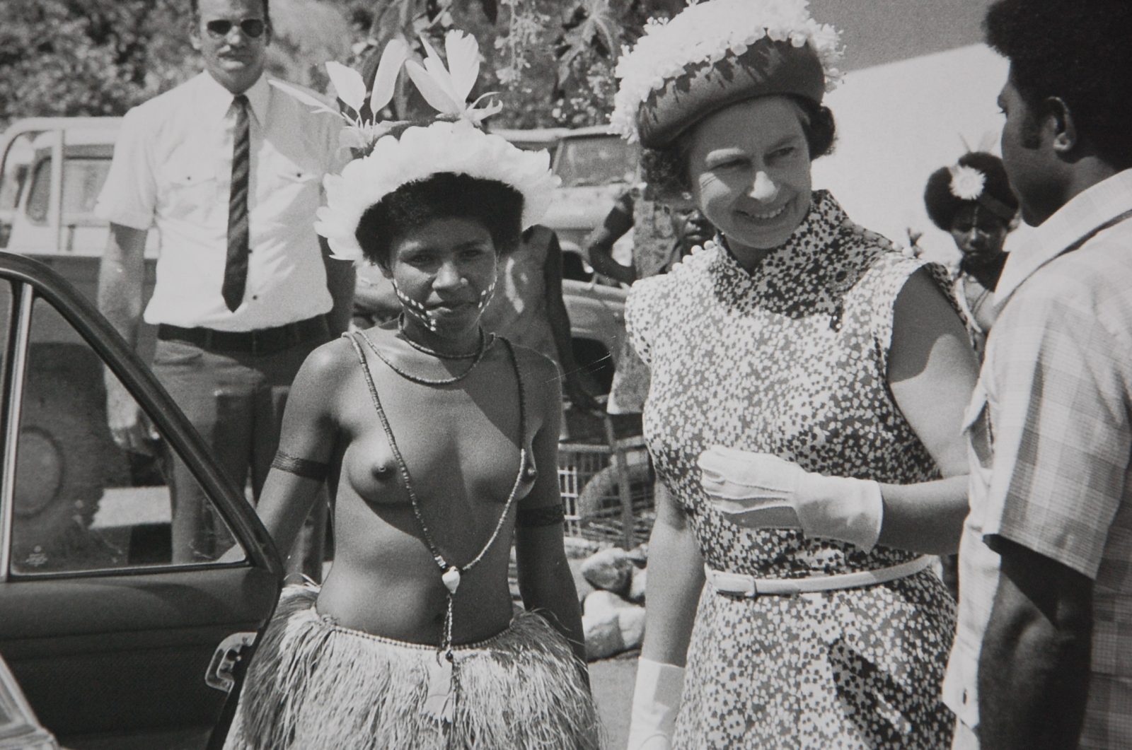 The Queen in Samoa