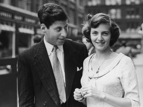 Clement Freud and June Flewett