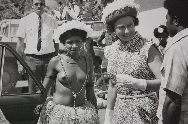 The Queen in Samoa